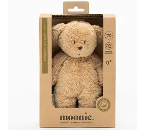 Moonie Moonie | Sensorische knuffelbeer | Cappuccino | 21 cm