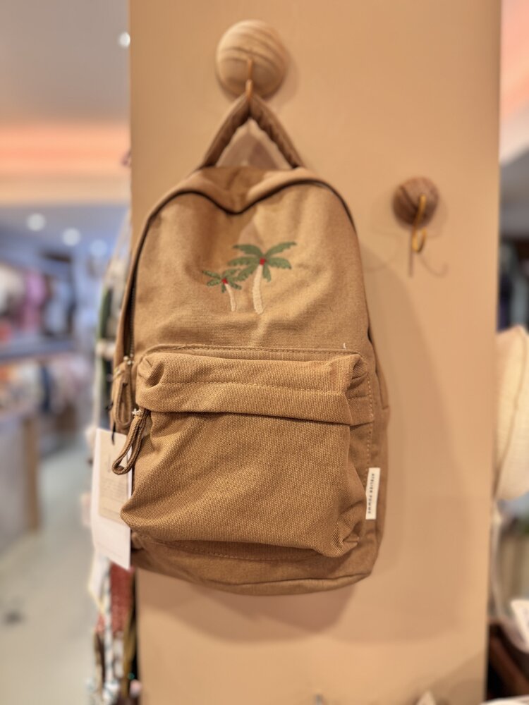 Atelier Pomme Atelier Pomme | Backpack | Tropical Tango brown