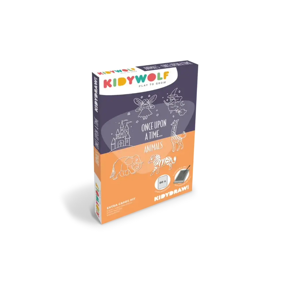 Kidywolf Kidywolf | Refill Kidydraw mini | Er was eens & Dieren