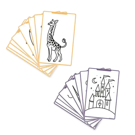 Kidywolf Kidywolf | Refill Kidydraw mini | Er was eens & Dieren