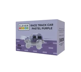 Cleverclixx Cleverclixx | Race Track Car |  Pastel Purple