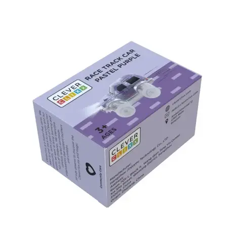 Cleverclixx Cleverclixx | Race Track Car |  Pastel Purple