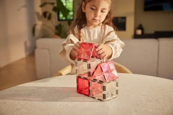 Cleverclixx Cleverclixx | Glitter Tiles Pack Transparent | Pink Cleverclixx Cleverclixx | Glitter Tiles Pack Transparent | Pink