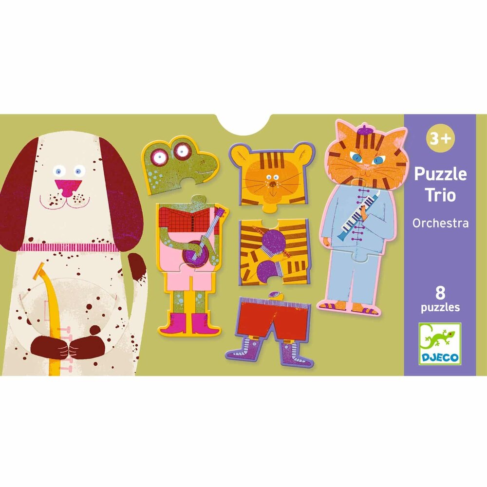Djeco Djeco | Trio Puzzels Orkest Djeco Djeco | Trio Puzzels Orkest