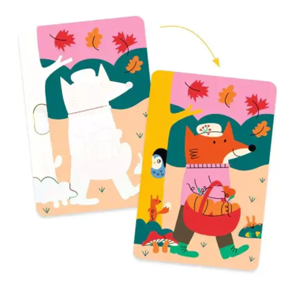 Djeco Djeco | Magisch kleuren 4 seizoenen
