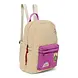 Studio Noos Studio Noos | Ecru/Purple Teddy Midi Backpack