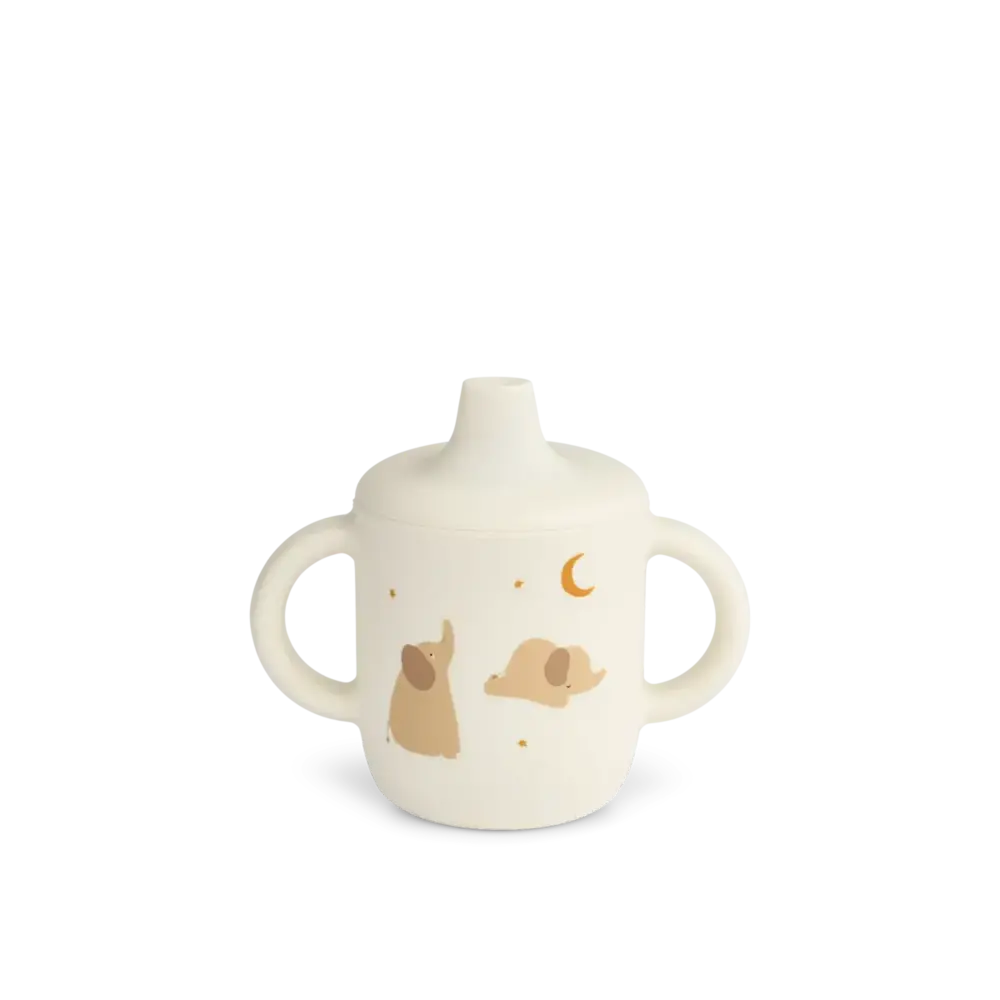 Liewood Liewood | Neil sippy cup | Elephant / Creme de la creme Liewood Liewood | Neil sippy cup | Elephant / Creme de la creme