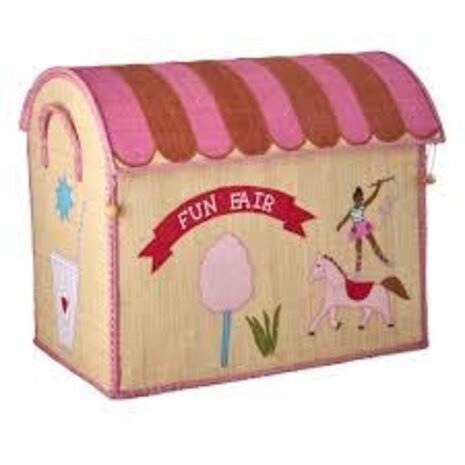 Rice Everyday Magic Rice | Raffia Basket Fun Fair Large Rice Everyday Magic Rice | Raffia Basket Fun Fair Large