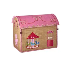 Rice Everyday Magic Rice|  Raffia Basket Fun Fair Medium Rice Everyday Magic Rice|  Raffia Basket Fun Fair Medium