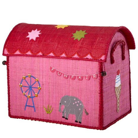 Rice Everyday Magic Rice | Raffia Basket Fun Fair Small Rice Everyday Magic Rice | Raffia Basket Fun Fair Small