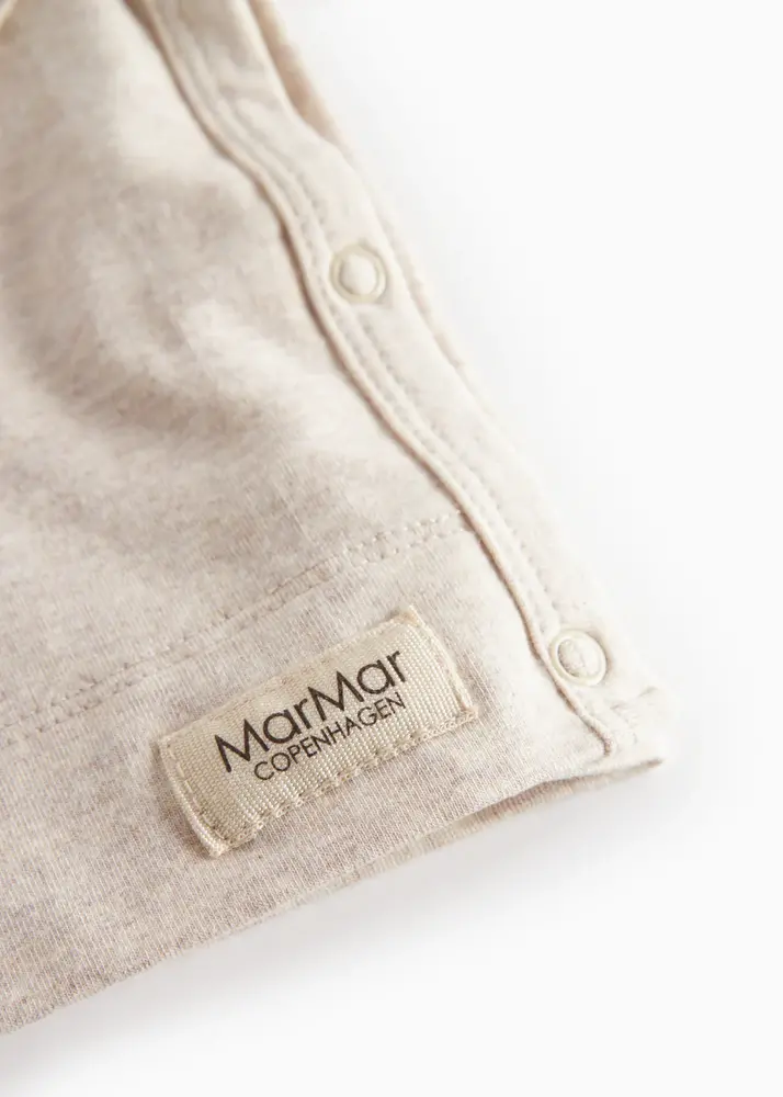 MarMar Copenhagen MarMar Copenhagen | Tut Wrap LS | Modal New Born | Light Beige Mel. MarMar Copenhagen MarMar Copenhagen | Tut Wrap LS | Modal New Born | Light Beige Mel.