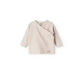 MarMar Copenhagen MarMar Copenhagen | Tut Wrap LS | Modal New Born | Light Beige Mel. MarMar Copenhagen MarMar Copenhagen | Tut Wrap LS | Modal New Born | Light Beige Mel.