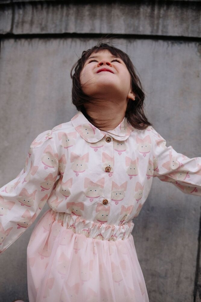 Daily Brat Daily Brat | Kiity Cat Tulle Skirt Skirt Pinkesque Daily Brat Daily Brat | Kiity Cat Tulle Skirt Skirt Pinkesque