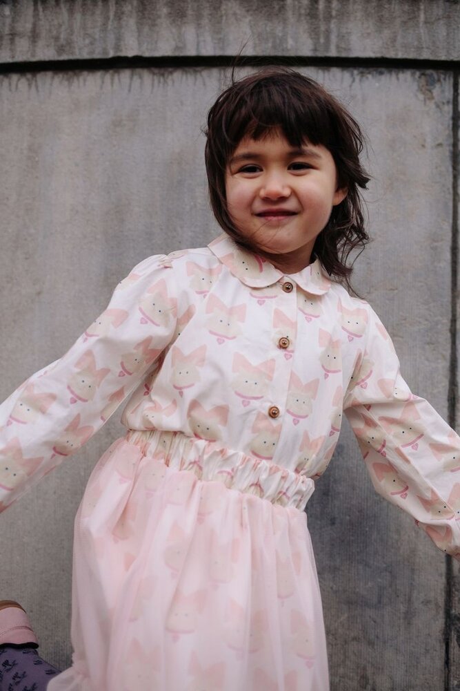 Daily Brat Daily Brat | Kiity Cat Tulle Skirt Skirt Pinkesque Daily Brat Daily Brat | Kiity Cat Tulle Skirt Skirt Pinkesque