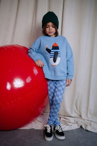 Daily Brat Daily Brat | Checkered Pants For Ever Blue Daily Brat Daily Brat | Checkered Pants For Ever Blue