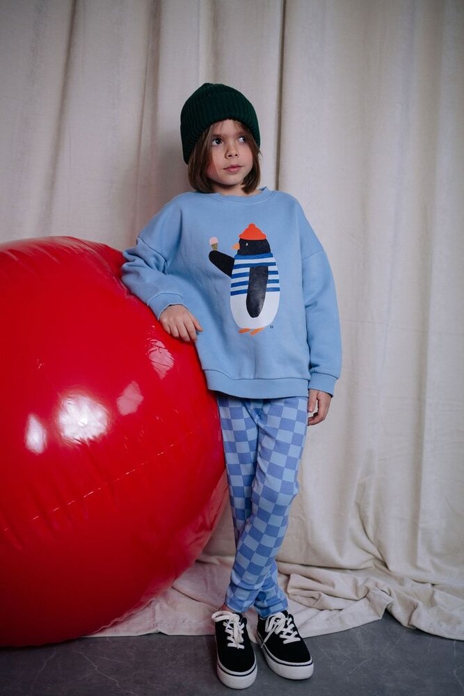 Daily Brat Daily Brat | Checkered Pants For Ever Blue Daily Brat Daily Brat | Checkered Pants For Ever Blue