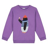 Daily Brat Daily Brat | Waddles Pinguin Sweater Lavender Luxe Daily Brat Daily Brat | Waddles Pinguin Sweater Lavender Luxe