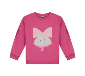 Daily Brat Daily Brat | Kitty Cat Sweater Rosy Rebel Daily Brat Daily Brat | Kitty Cat Sweater Rosy Rebel