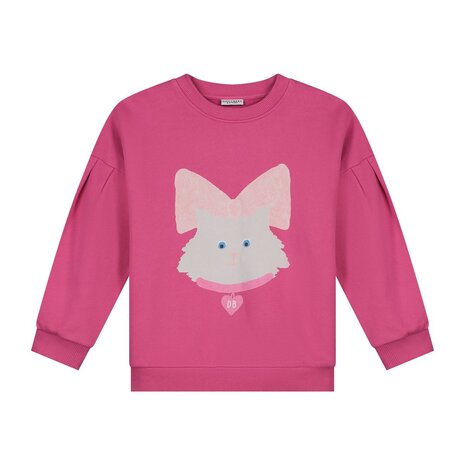 Daily Brat Daily Brat | Kitty Cat Sweater Rosy Rebel Daily Brat Daily Brat | Kitty Cat Sweater Rosy Rebel