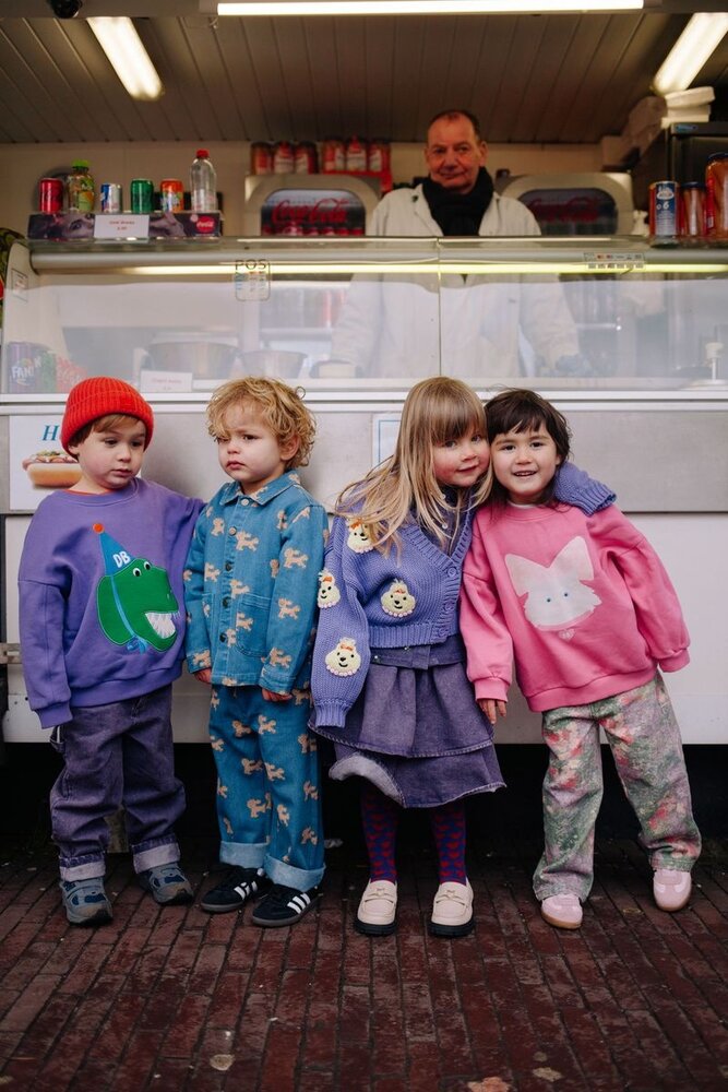 Daily Brat Daily Brat | Kitty Cat Sweater Rosy Rebel Daily Brat Daily Brat | Kitty Cat Sweater Rosy Rebel