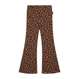 Daily Brat Daily Brat | Leopard Flared Pants Hickory Brown Daily Brat Daily Brat | Leopard Flared Pants Hickory Brown