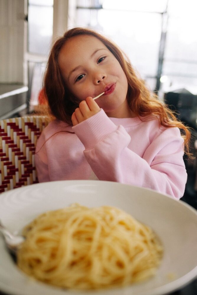 Daily Brat Daily Brat | Mary Puppins Sweater Pink Daily Brat Daily Brat | Mary Puppins Sweater Pink