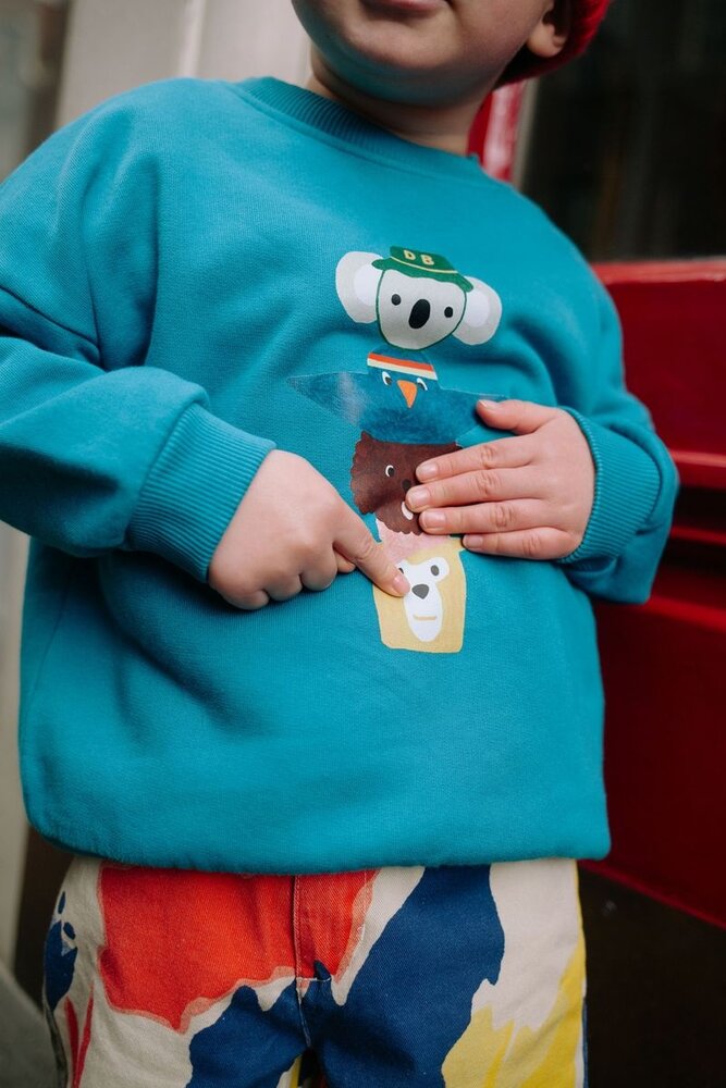 Daily Brat Daily Brat | Wobble Totem Sweater Sage Serenity Daily Brat Daily Brat | Wobble Totem Sweater Sage Serenity