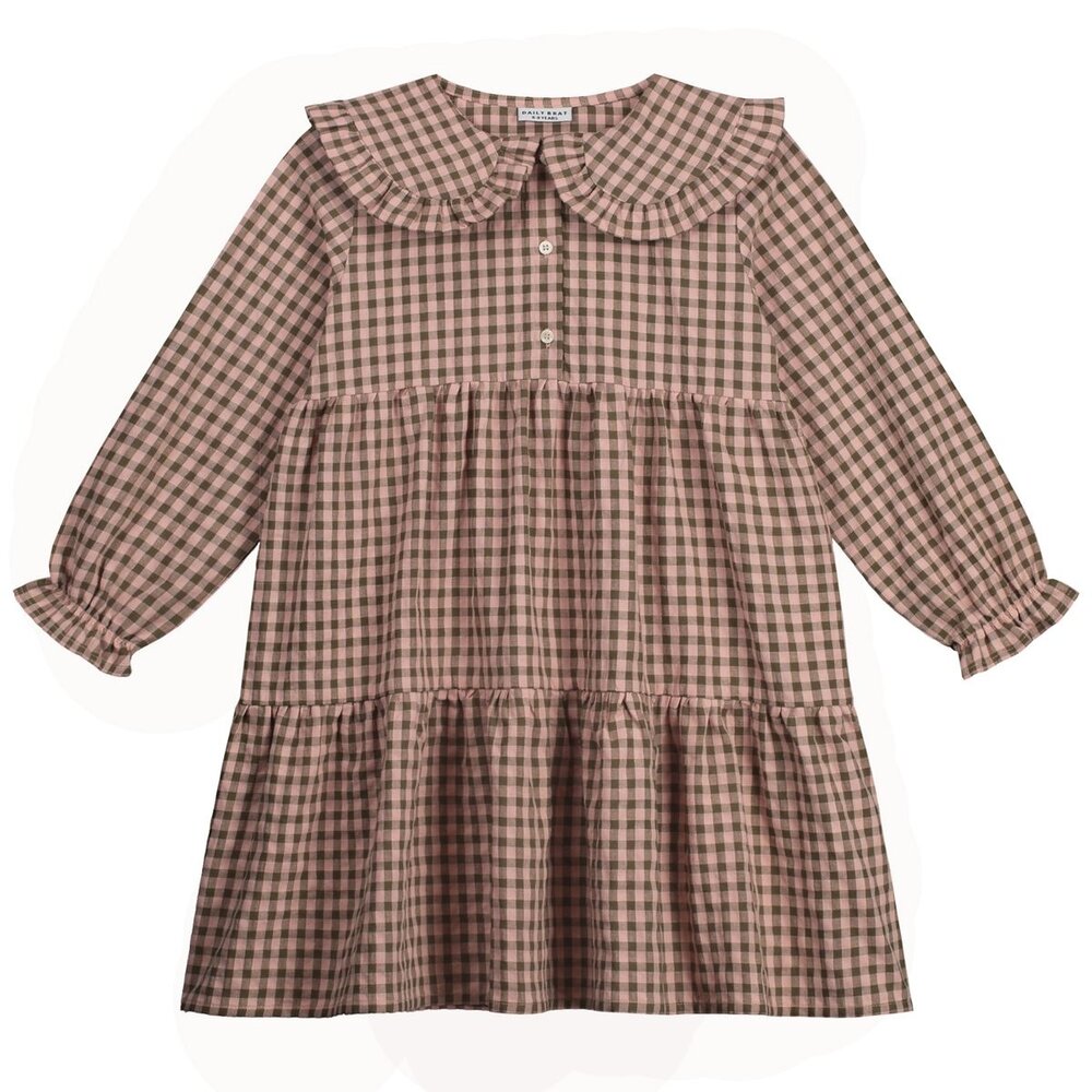 Daily Brat Daily Brat | Snugglepuff Heart Dress Rose Daily Brat Daily Brat | Snugglepuff Heart Dress Rose