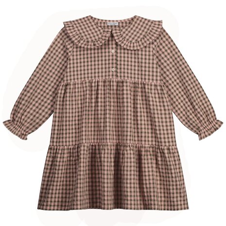 Daily Brat Daily Brat | Snugglepuff Heart Dress Rose Daily Brat Daily Brat | Snugglepuff Heart Dress Rose