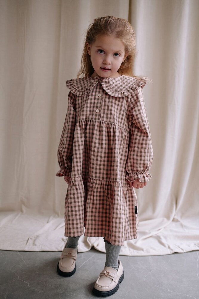 Daily Brat Daily Brat | Snugglepuff Heart Dress Rose Daily Brat Daily Brat | Snugglepuff Heart Dress Rose