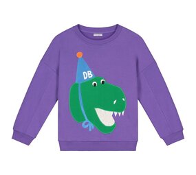Daily Brat Daily Brat | Daffy Dino Sweater Pansi Paradise Daily Brat Daily Brat | Daffy Dino Sweater Pansi Paradise