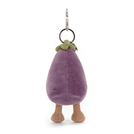 Jellycat Jellycat | Amuseables Aubergine Bag Charm Jellycat Jellycat | Amuseables Aubergine Bag Charm