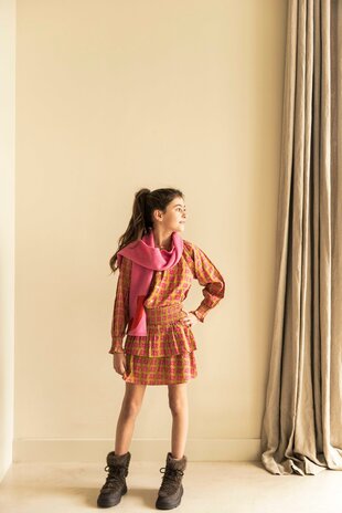 Jenest Jenest | Cato Blouse | Aop Gold Fuchsia Jenest Jenest | Cato Blouse | Aop Gold Fuchsia