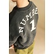 Jenest Jenest | Bird Nr1 Sweater | Dark Grey Melange Jenest Jenest | Bird Nr1 Sweater | Dark Grey Melange