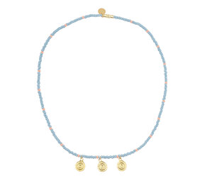 Jenest Jenest | Necklace | Ice Blue Peach Jenest Jenest | Necklace | Ice Blue Peach