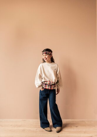 Jenest Jenest | Bag | Orange Multi Check Jenest Jenest | Bag | Orange Multi Check