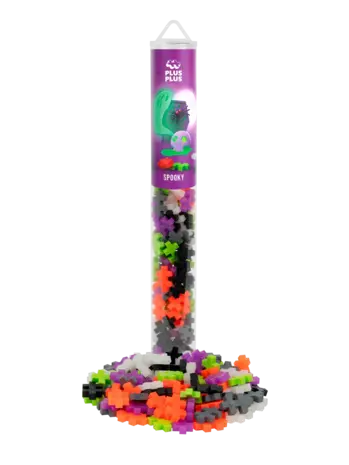Plus Plus Plus - Plus | Tube spooky 100  stuks