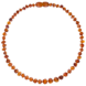 Barnsteen Barnsteen | Ketting | Ruw | Baroque Cognac | 38 cm