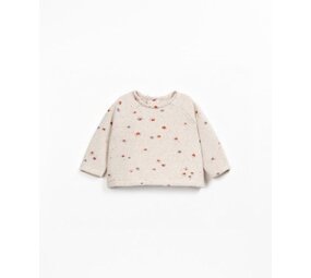 Play Up Play Up | Printed Jersey Sweater | Pencil Mirtilos | PA00/0AR11353 Play Up Play Up | Printed Jersey Sweater | Pencil Mirtilos | PA00/0AR11353