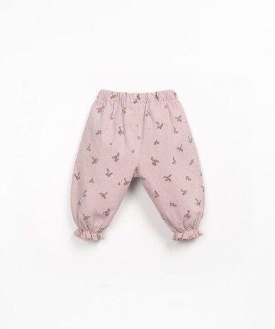 Play Up Play Up | Printed Twill Trousers | Rose | PA02/2AR11603