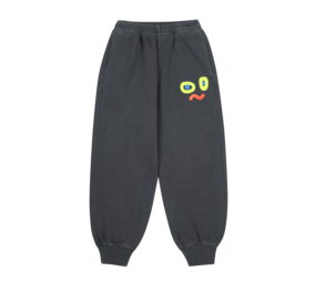 Jelly Mallow Jelly Mallow | Catchy Face Sweatpants   | Charcoal Jelly Mallow Jelly Mallow | Catchy Face Sweatpants   | Charcoal