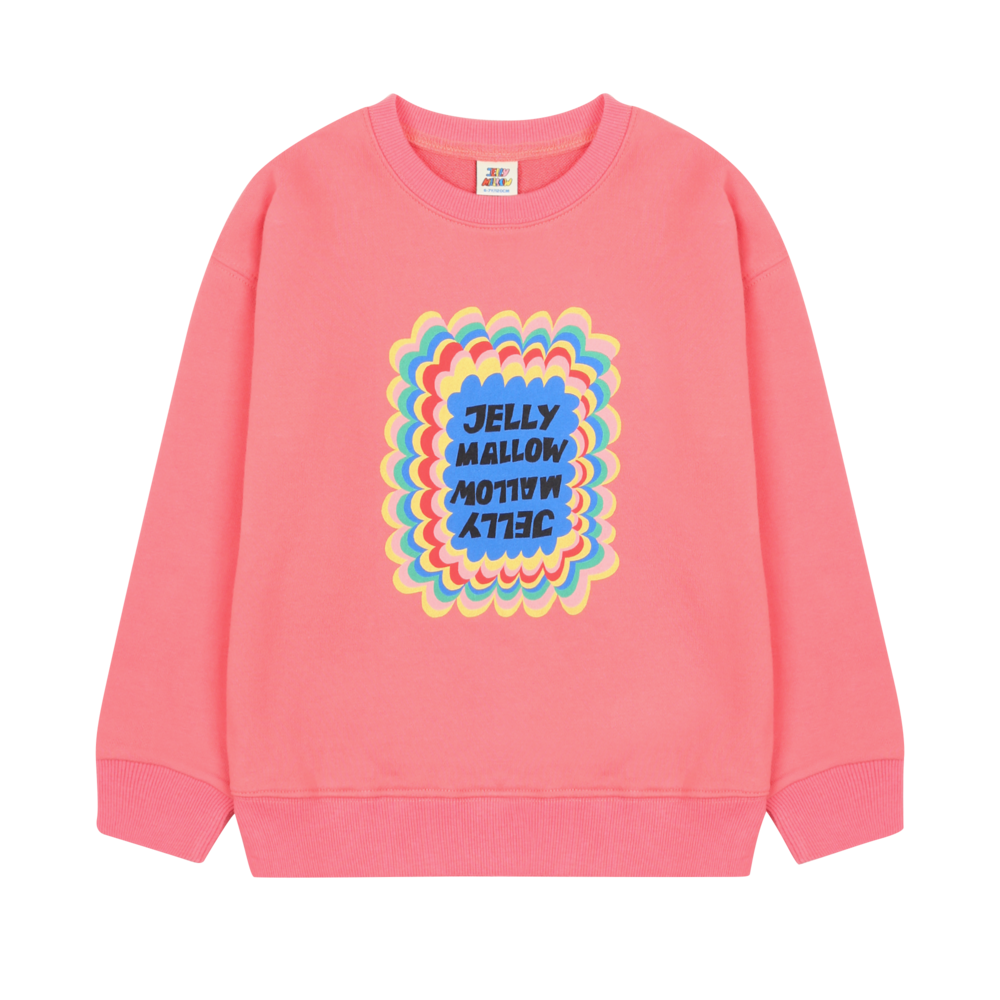 Jelly Mallow Jelly Mallow | Jellymallow Zigzag Sweatshirt_Pink | Pink Jelly Mallow Jelly Mallow | Jellymallow Zigzag Sweatshirt_Pink | Pink