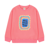 Jelly Mallow Jelly Mallow | Jellymallow Zigzag Sweatshirt_Pink | Pink Jelly Mallow Jelly Mallow | Jellymallow Zigzag Sweatshirt_Pink | Pink