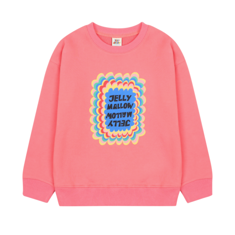 Jelly Mallow Jelly Mallow | Jellymallow Zigzag Sweatshirt_Pink | Pink Jelly Mallow Jelly Mallow | Jellymallow Zigzag Sweatshirt_Pink | Pink