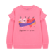 Jelly Mallow Jelly Mallow | Together Pigment Ruffled Sweatshirt | Pink Jelly Mallow Jelly Mallow | Together Pigment Ruffled Sweatshirt | Pink