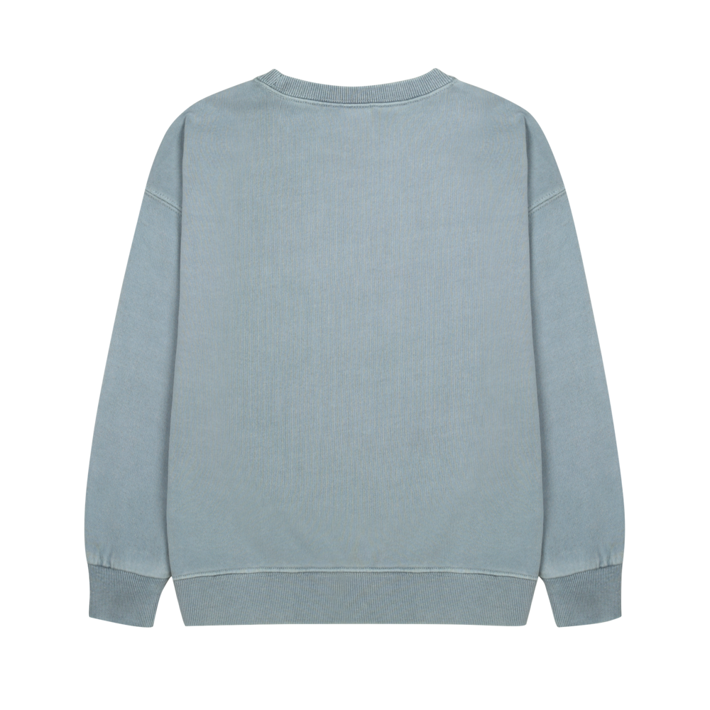 Jelly Mallow Jelly Mallow | Animal friends Pignment  Sweatshirt | Winter Blue Jelly Mallow Jelly Mallow | Animal friends Pignment  Sweatshirt | Winter Blue