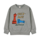Jelly Mallow Jelly Mallow | Check Mate Pignment Sweatshirt | Gray Jelly Mallow Jelly Mallow | Check Mate Pignment Sweatshirt | Gray