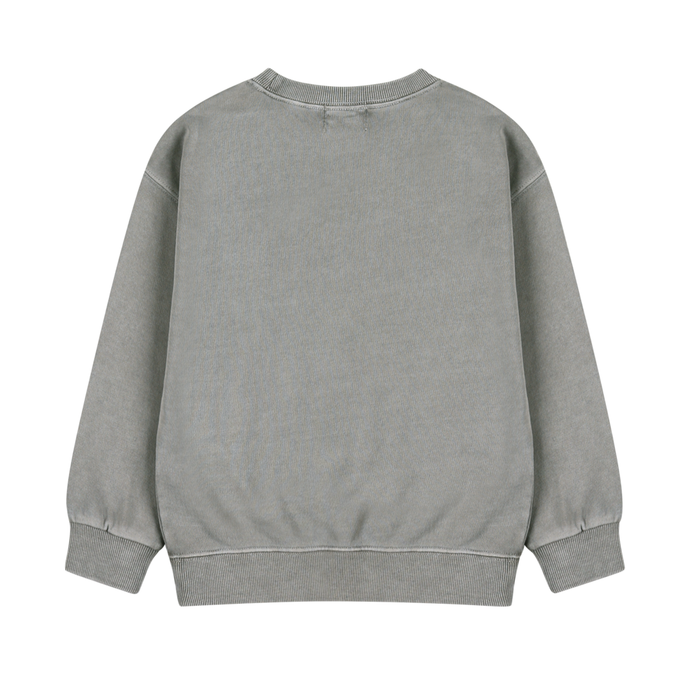 Jelly Mallow Jelly Mallow | Check Mate Pignment Sweatshirt | Gray