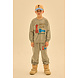 Jelly Mallow Jelly Mallow | Check Mate Pignment Sweatshirt | Gray Jelly Mallow Jelly Mallow | Check Mate Pignment Sweatshirt | Gray