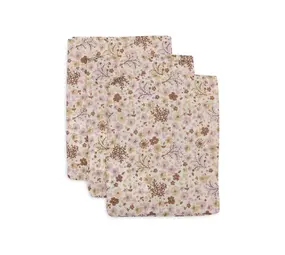 Jollein Jollein | Hydrofiel Washandje 15x20cm | Flower Fairies | 3 Stuks Jollein Jollein | Hydrofiel Washandje 15x20cm | Flower Fairies | 3 Stuks